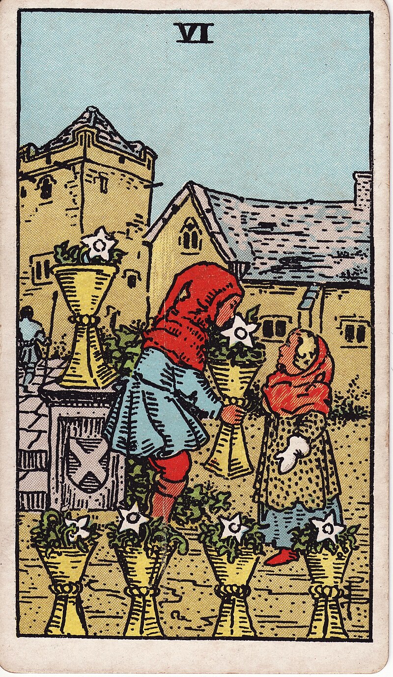聖杯六 SIX OF CUPS