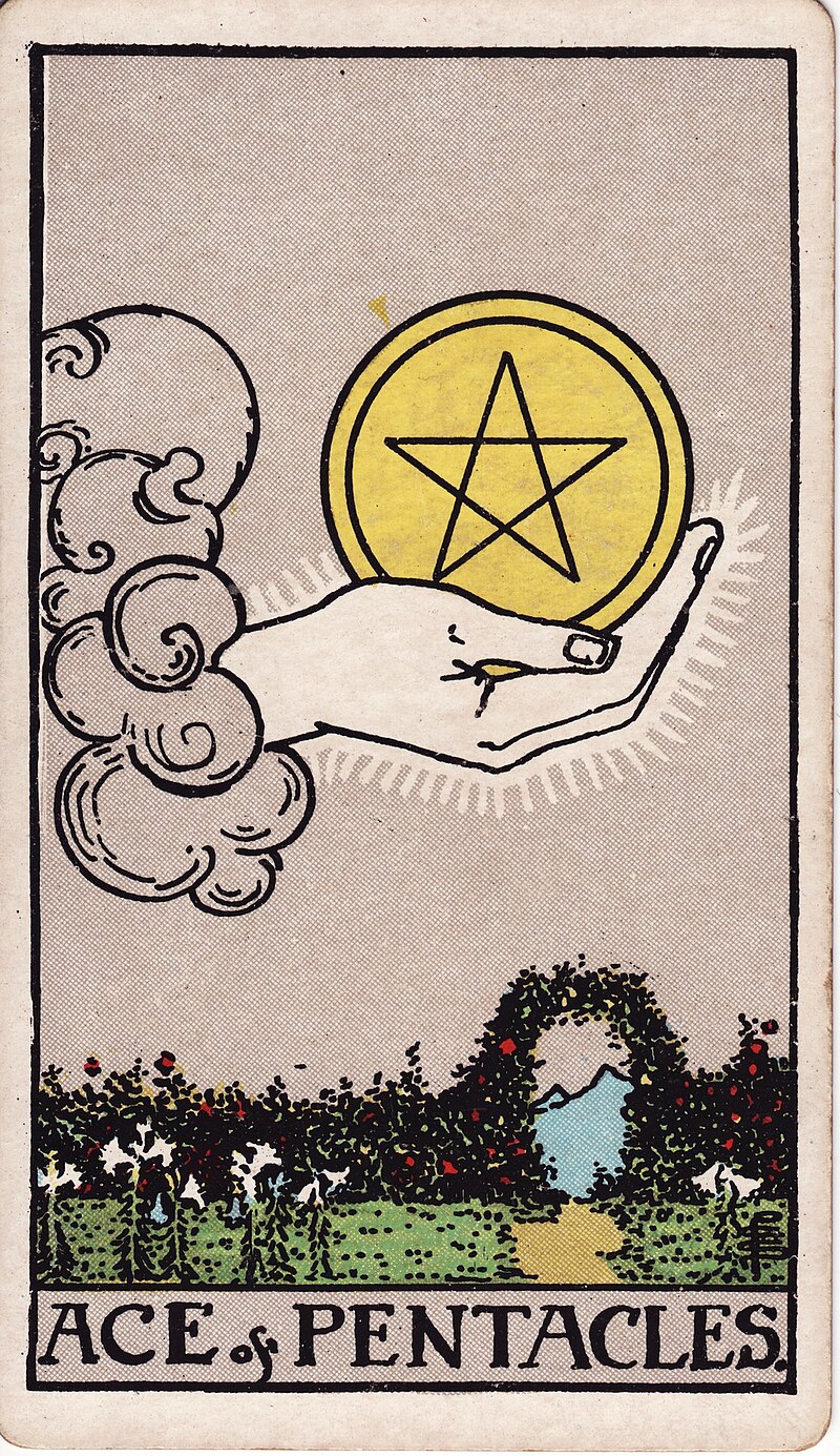 錢幣一 ACE OF PENTACLES