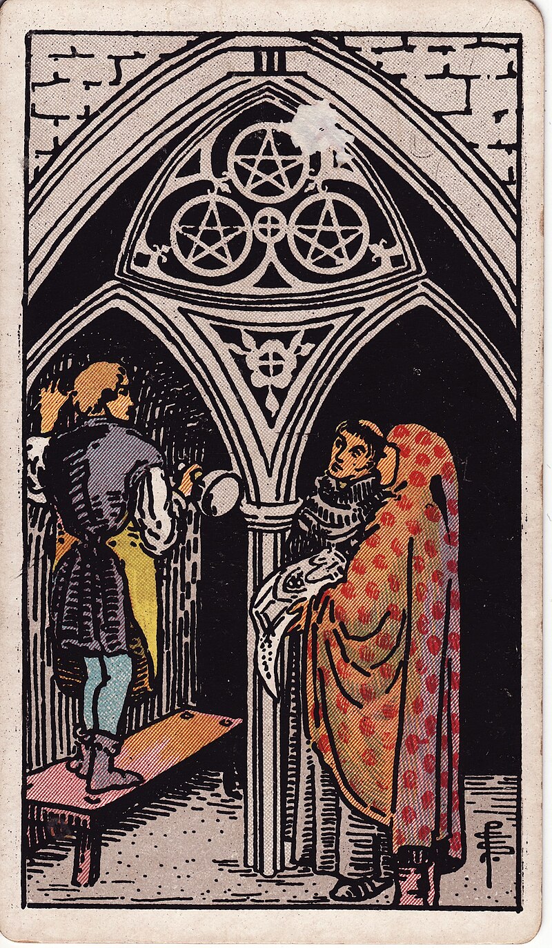 錢幣三 THREE OF PENTACLES