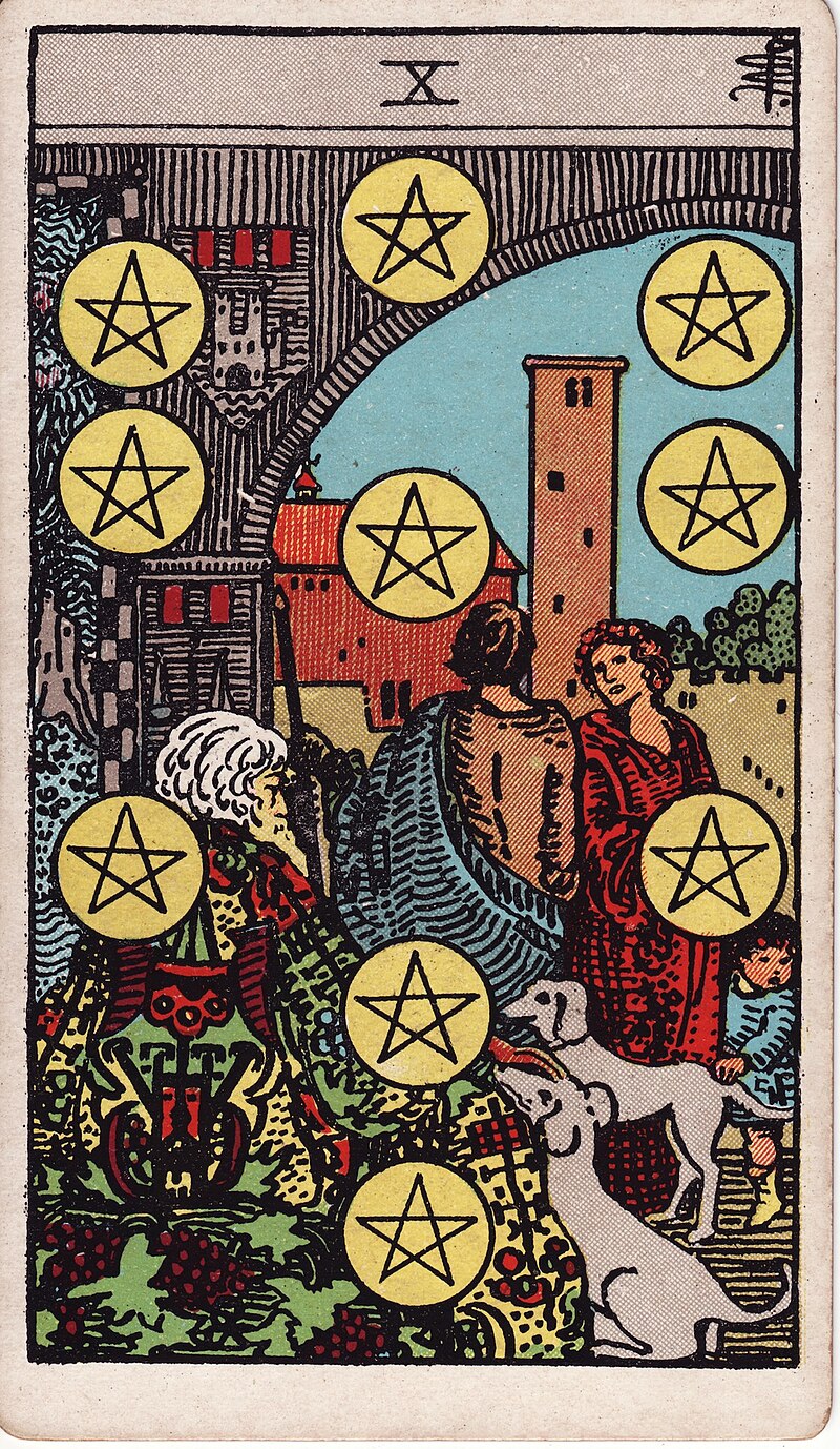 錢幣十 TEN OF PENTACLES
