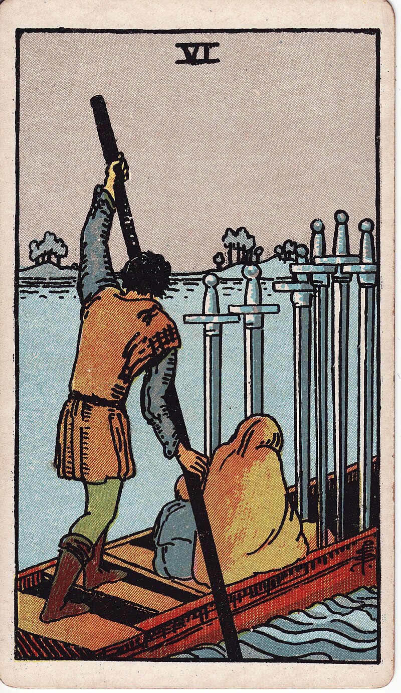 寶劍六 SIX OF SWORDS
