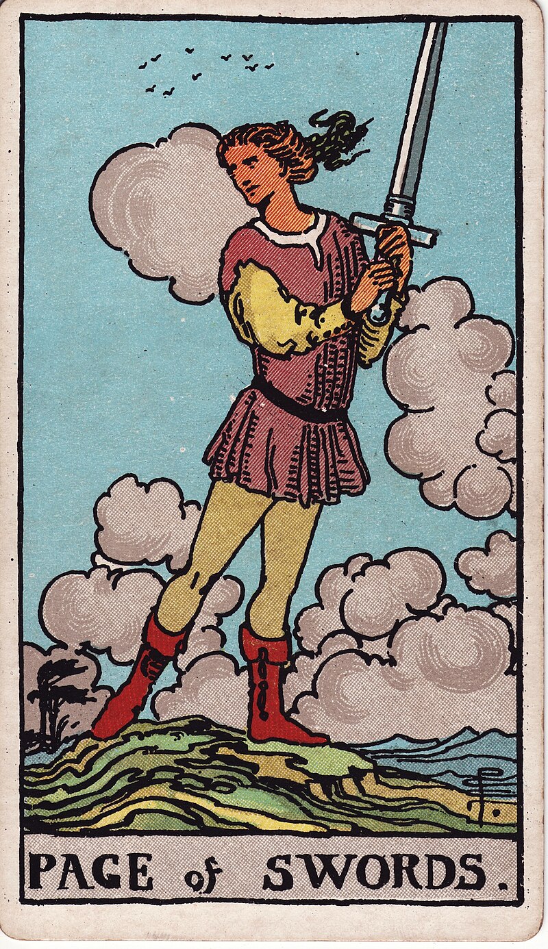 寶劍侍者 PAGE OF SWORDS