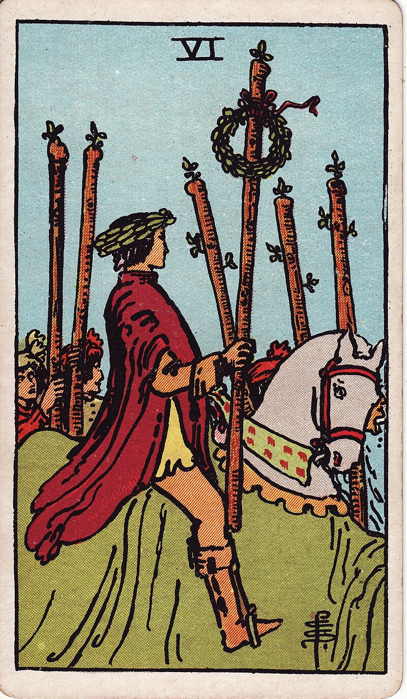權杖六 SIX OF WANDS